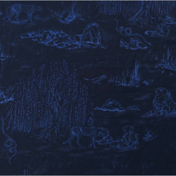 Greyson Mens M Polo Shirt Lion Pride Graphic Animal Print Golf Luxury NWT Willow - Picture 10 of 14